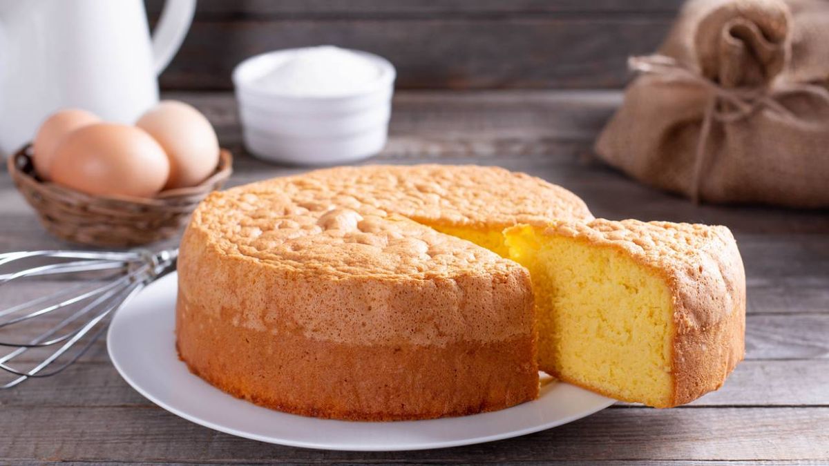 bizcocho leche escponjoso