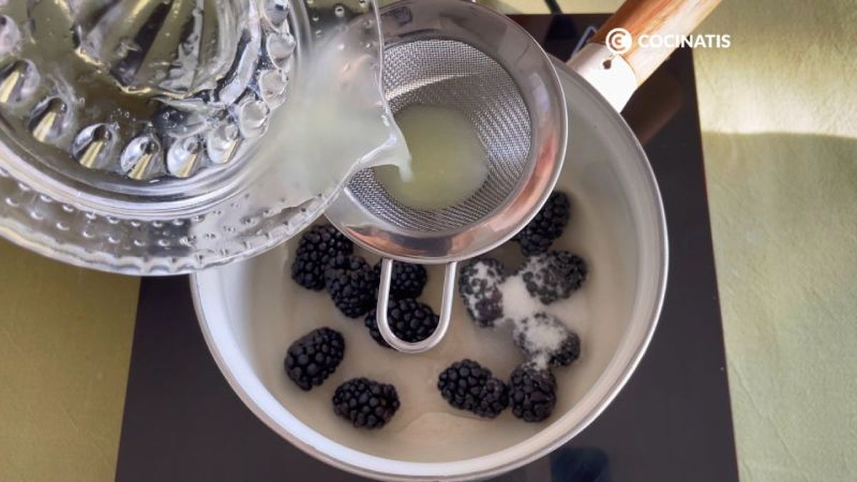 Preparamos la mermelada de moras