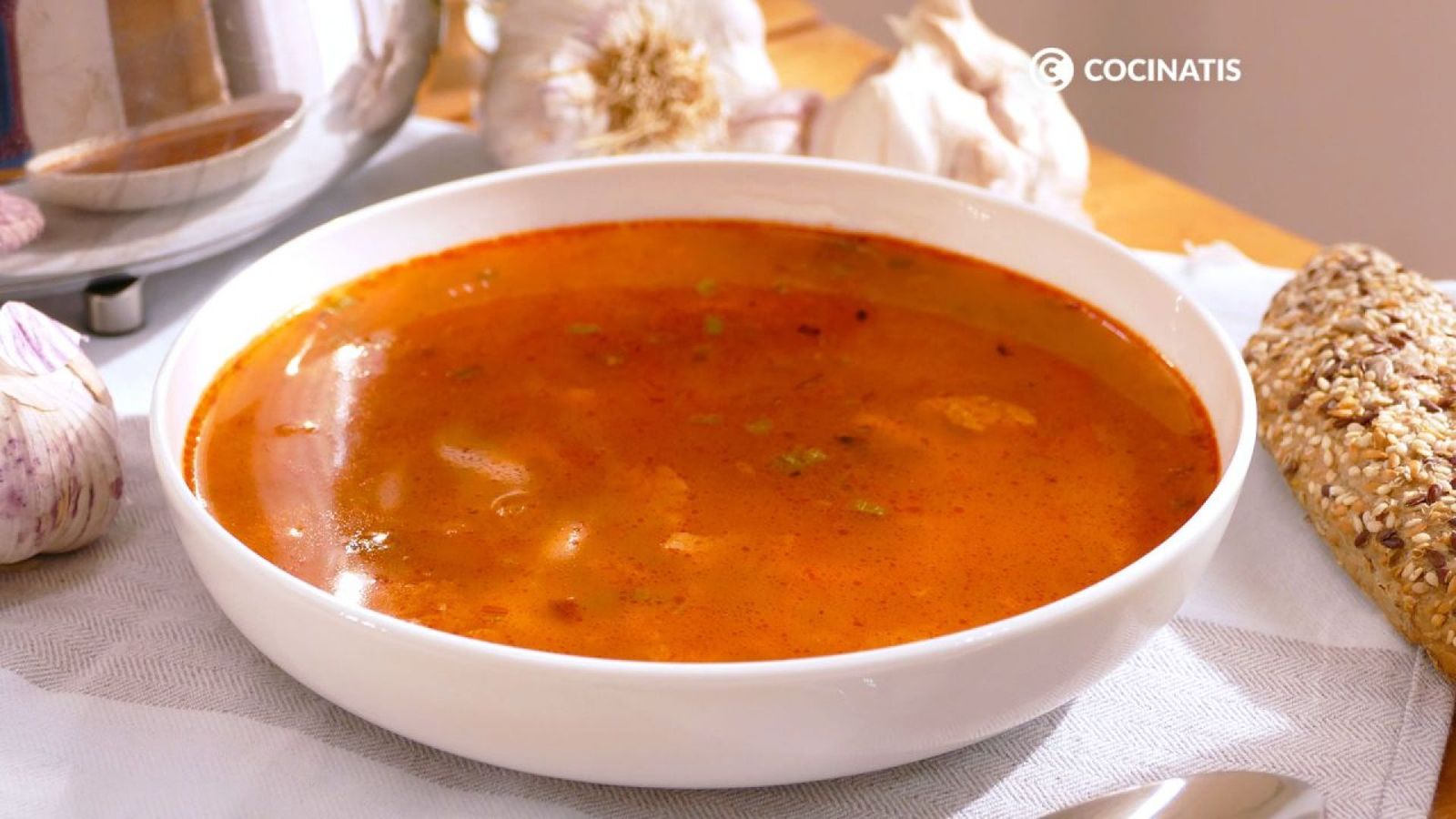 Sopa de ajo