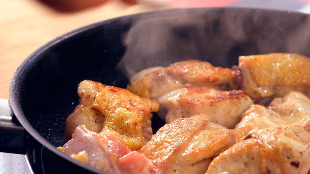 Pollo al ajillo   Paso 4