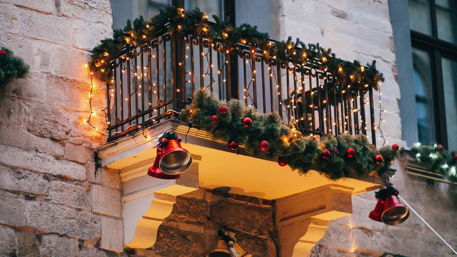 decoracion navidena terrazas balcones
