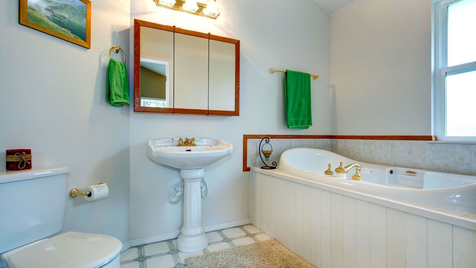 Los azules pálidos son perfectos para abrir el espacio y que parezca más grande