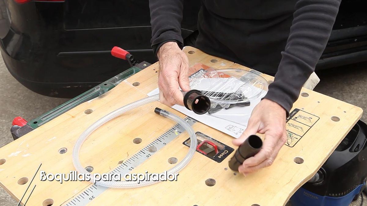 Kit de boquillas para el aspirador paso 1