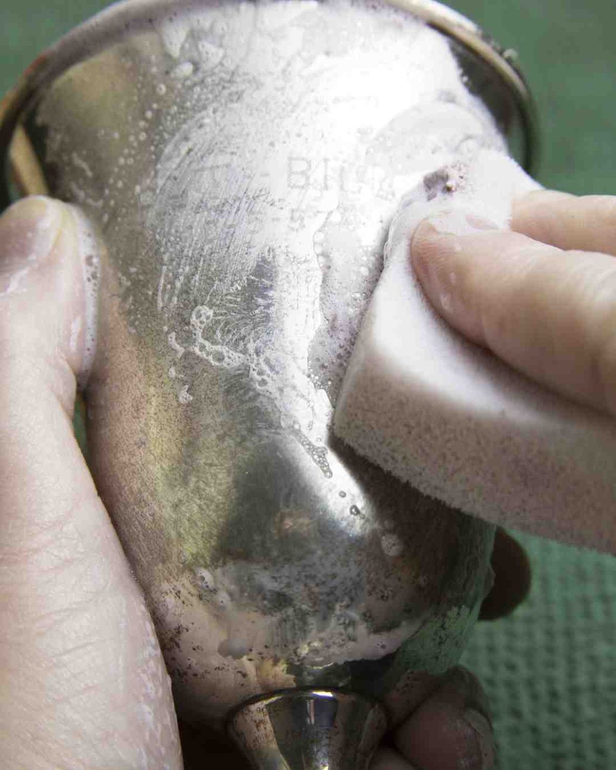 limpiar alpaca plateada