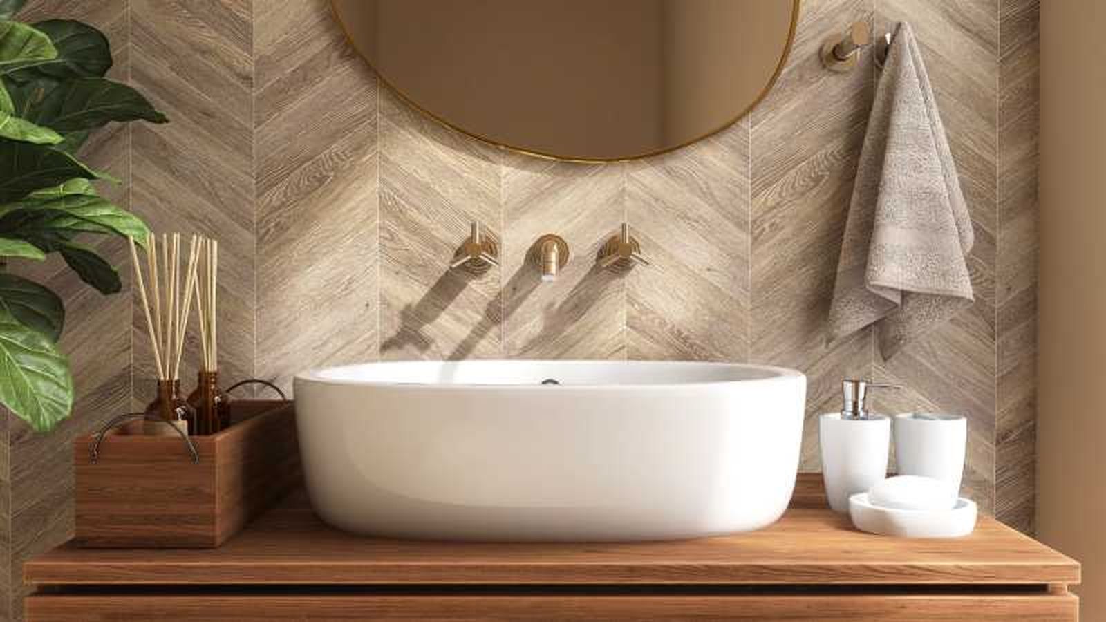 Accesorios de baño modernos. Accesorios de baño modernos.