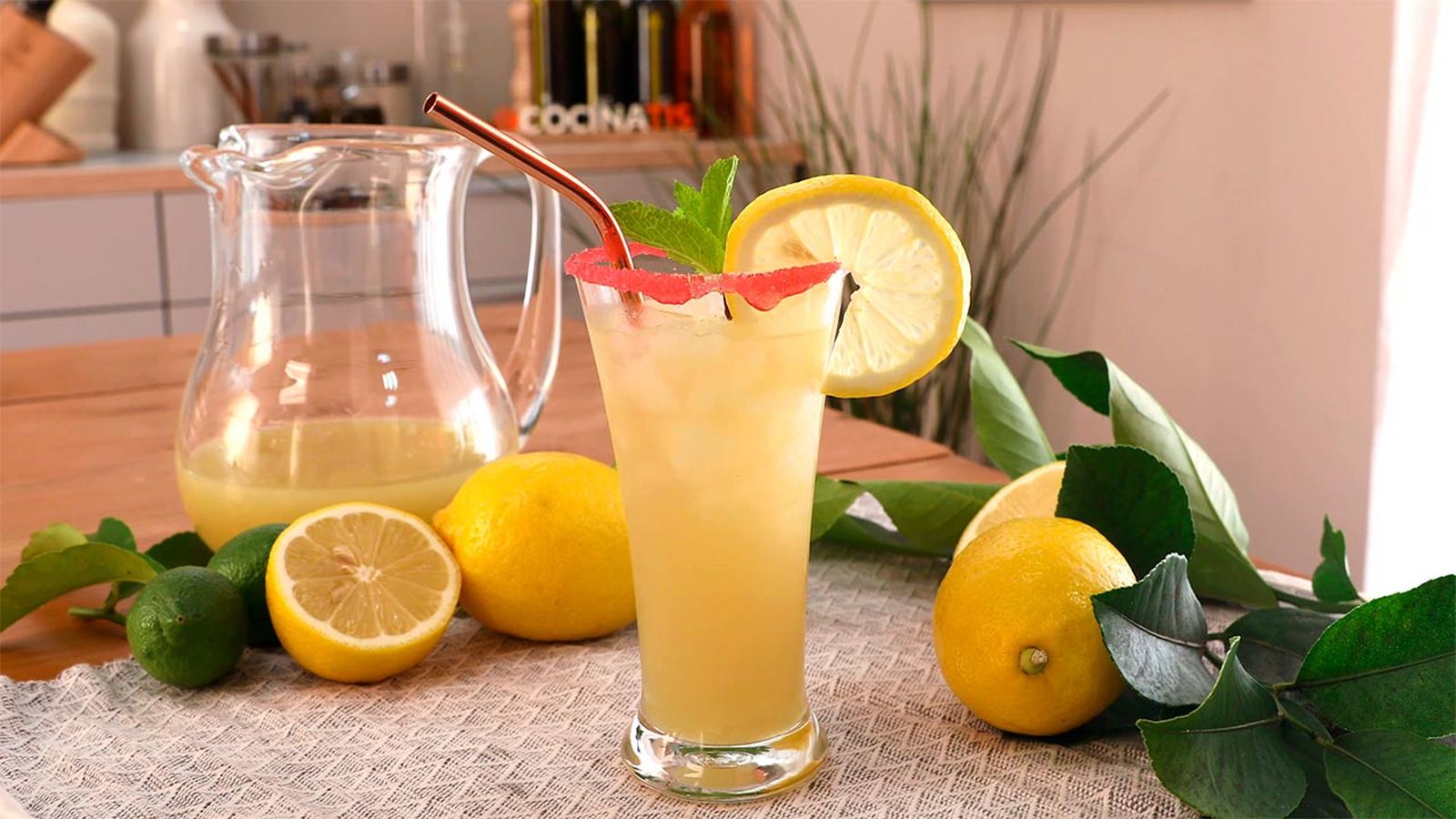 Refresco de lima limón Paso 6 Refresco de lima limón Paso 6