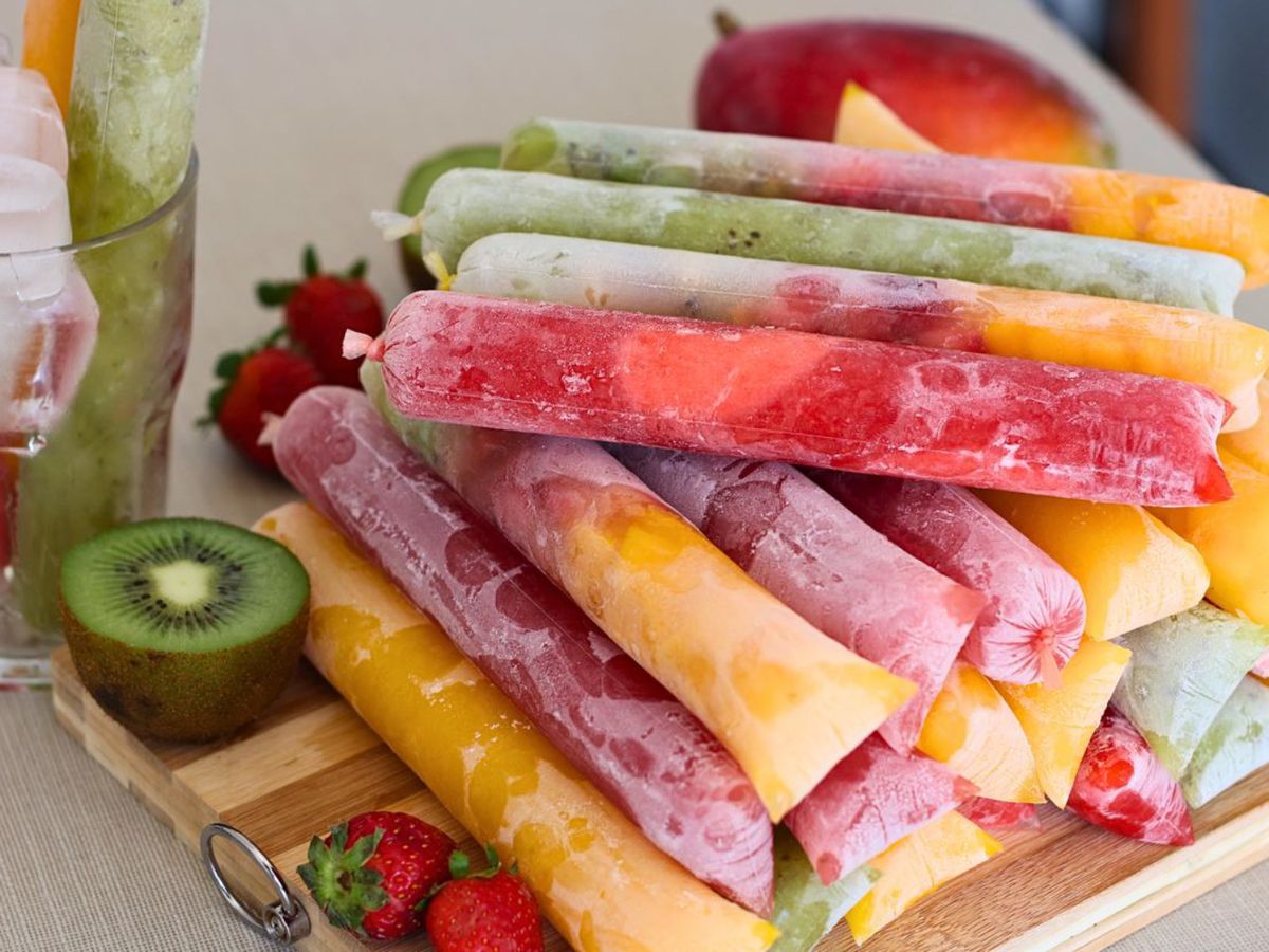 Polo flash casero de frutas: fácil, saludable y perfecto para tener siempre en el congelador.