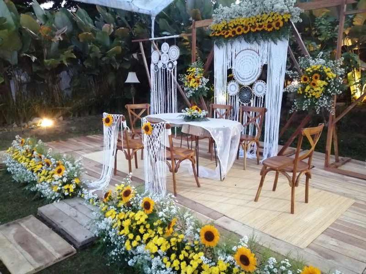 Los girasoles llenarán tu boda de vida