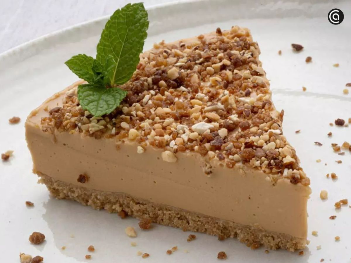 Tarta fría de dulce de leche: cremosa y muy fácil de preparar.