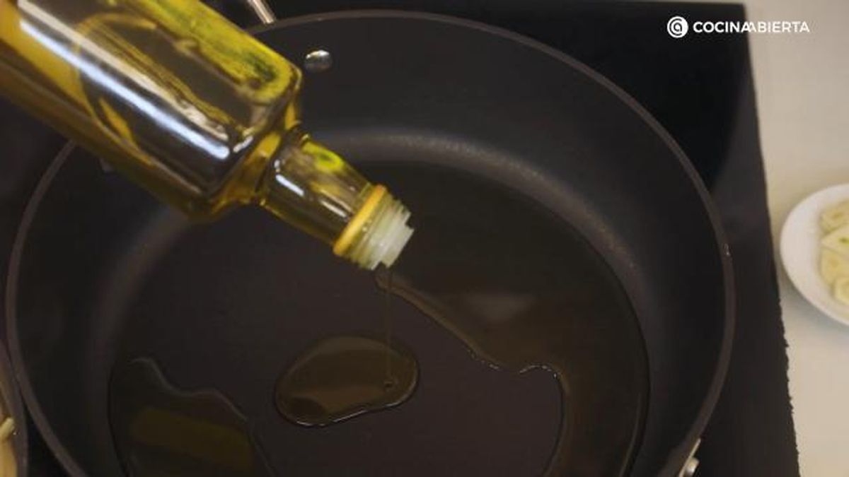 Espaguetis queso trufa paso 2