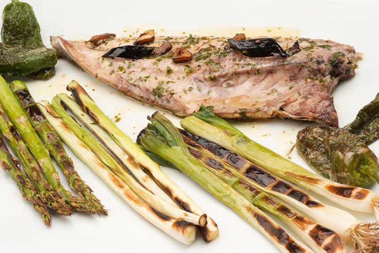 Pescados a la parrilla
