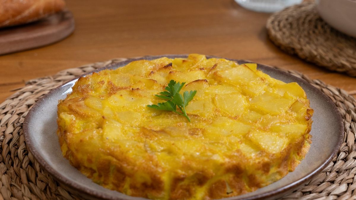 Tortilla de patatas al horno 