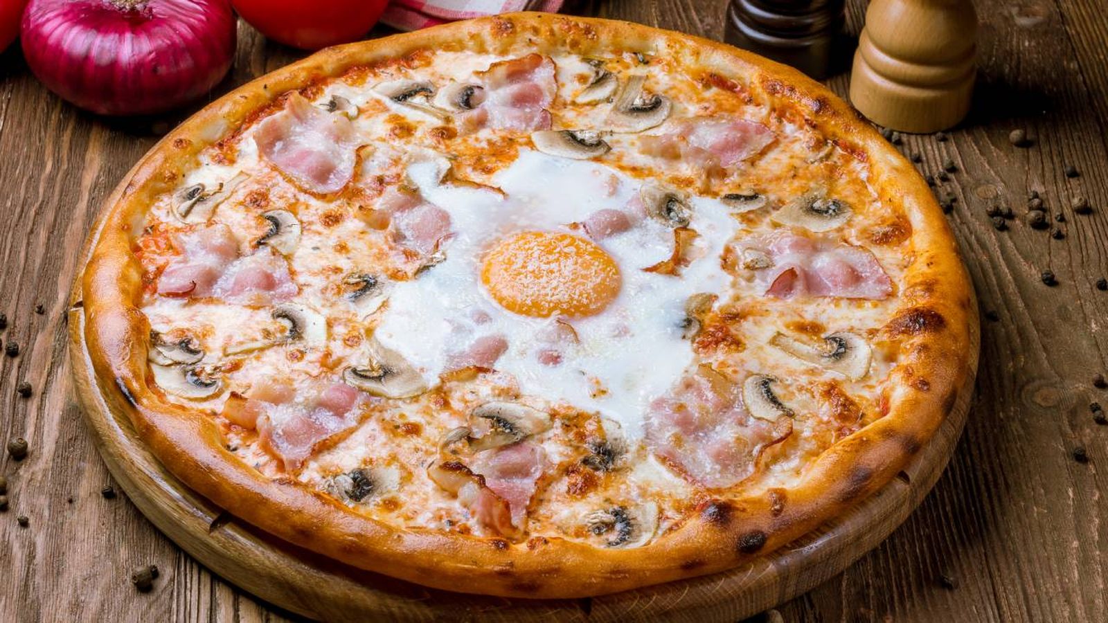 pizza carbonara 2