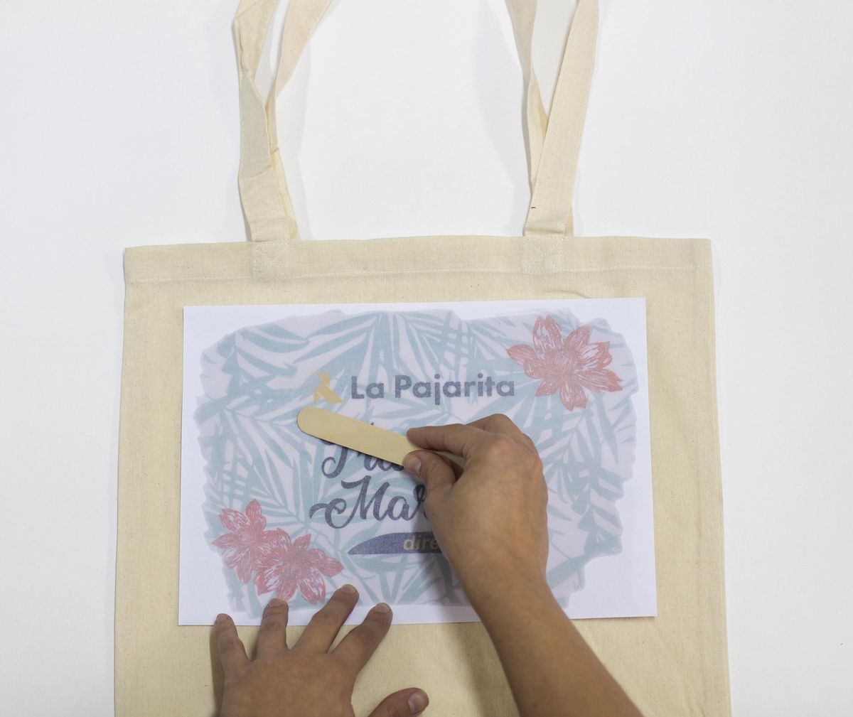 rotulador trasnferencias imagenes transfer marker paso4