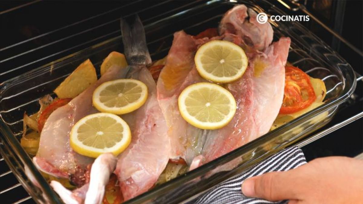 Hornea la lubina unos 8-10 minutos