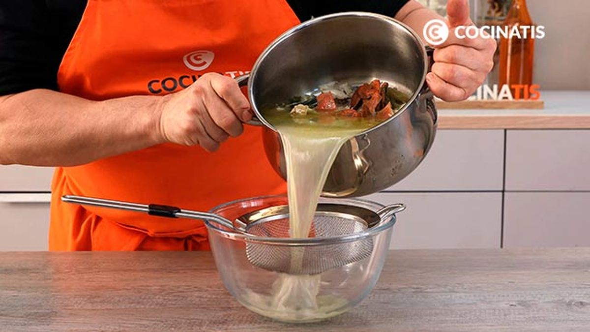 Receta de arroz con bogavante   paso 3