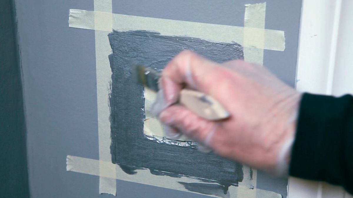 Marco protector transparente para la pared paso 4