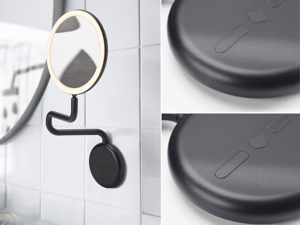 Funciona con pilas recargables o USB-C. / Fotos IKEA