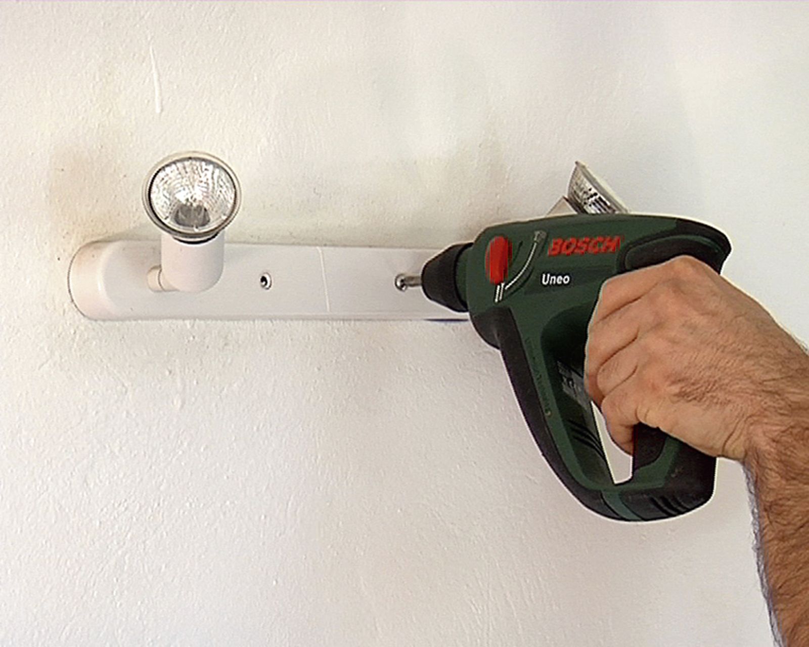 Cambiar aplique de pared paso 1 Cambiar aplique de pared paso 1