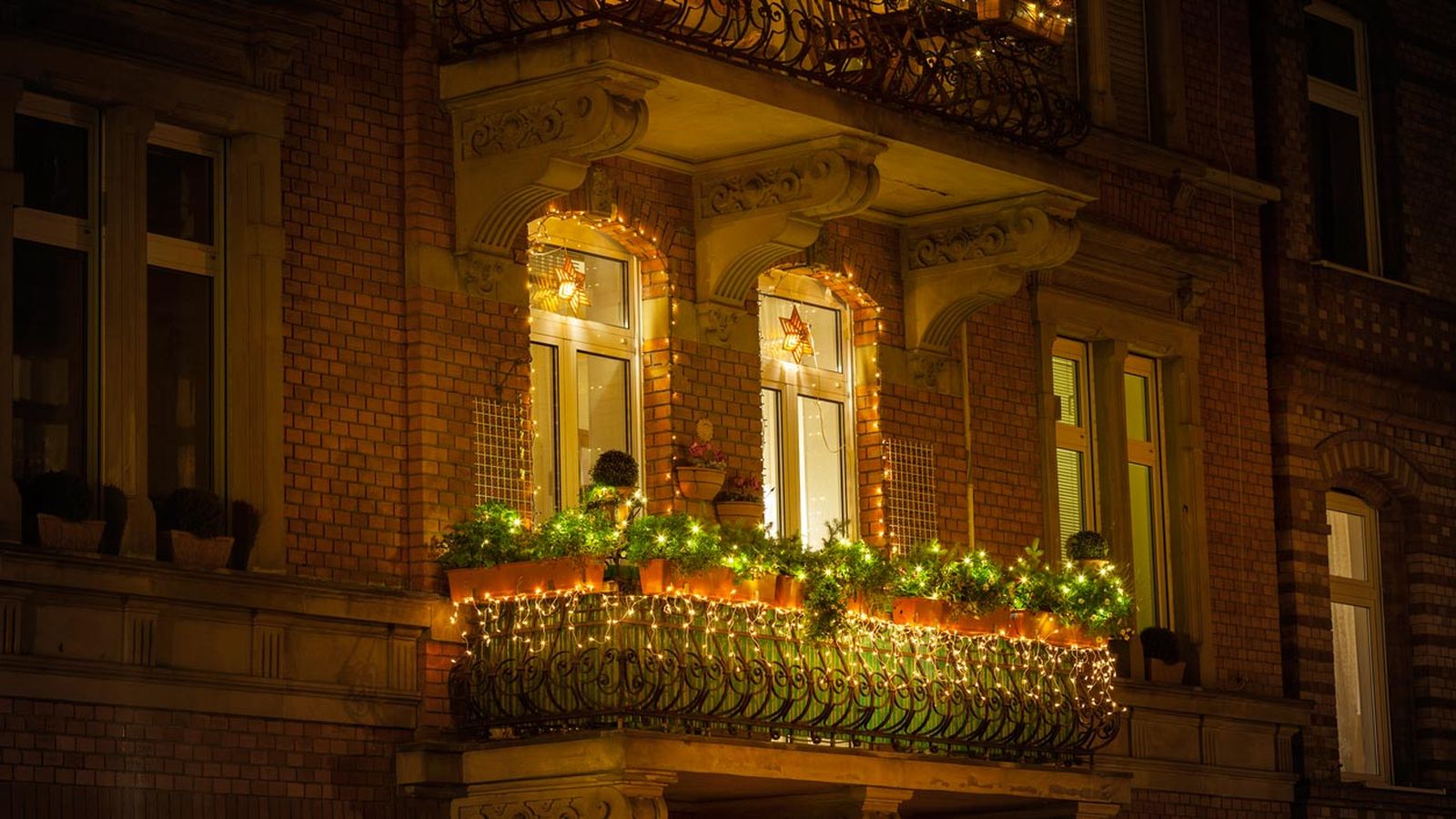 decoracion navidena terrazas balcones luces decoracion navidena terrazas balcones luces