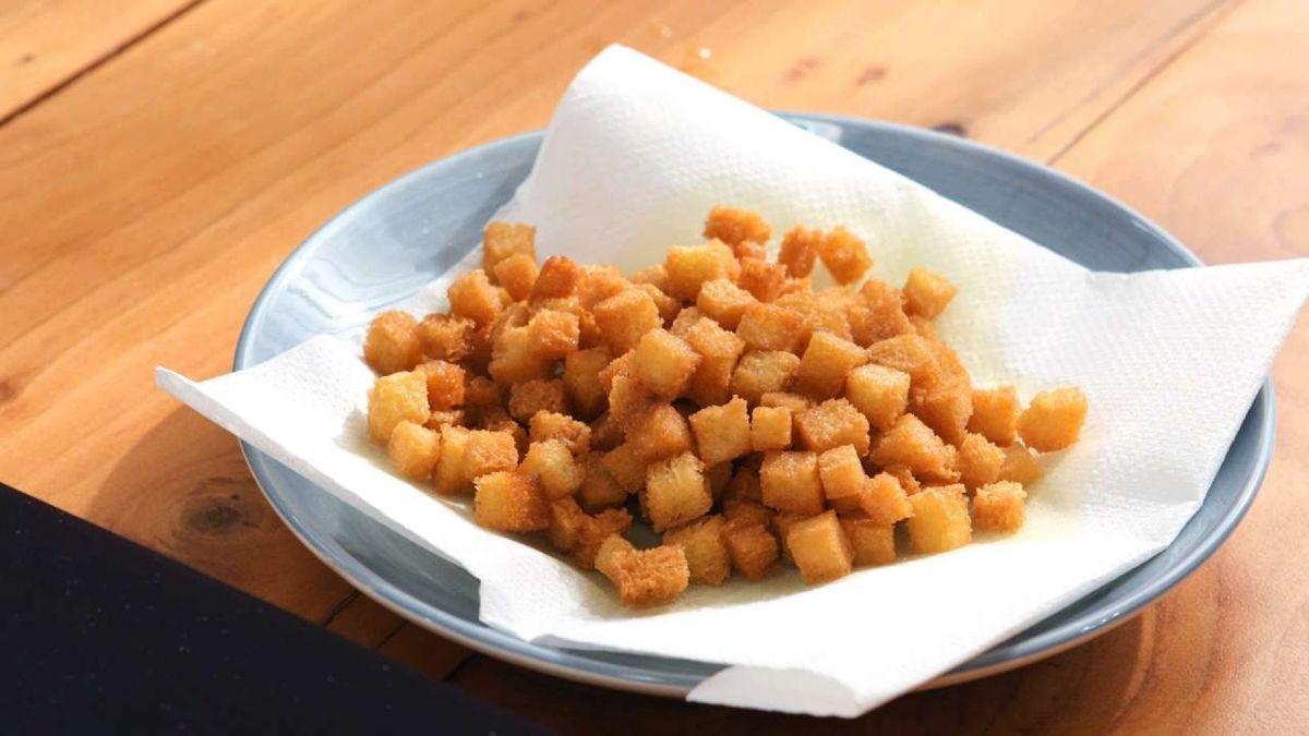 Ensalada César, la auténtica receta   Paso 1