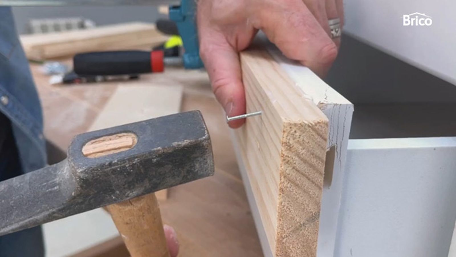 Como tunear una cómoda con madera paso 4 Como tunear una cómoda con madera paso 4