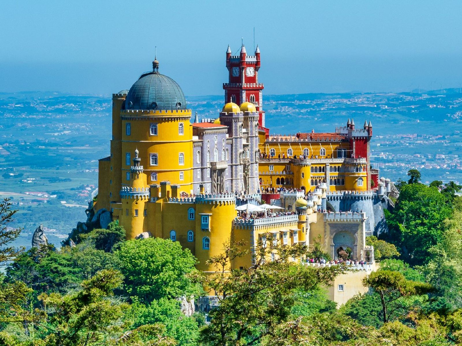Palacio de Pena de Sintra, Portugal Palacio de Pena de Sintra, Portugal