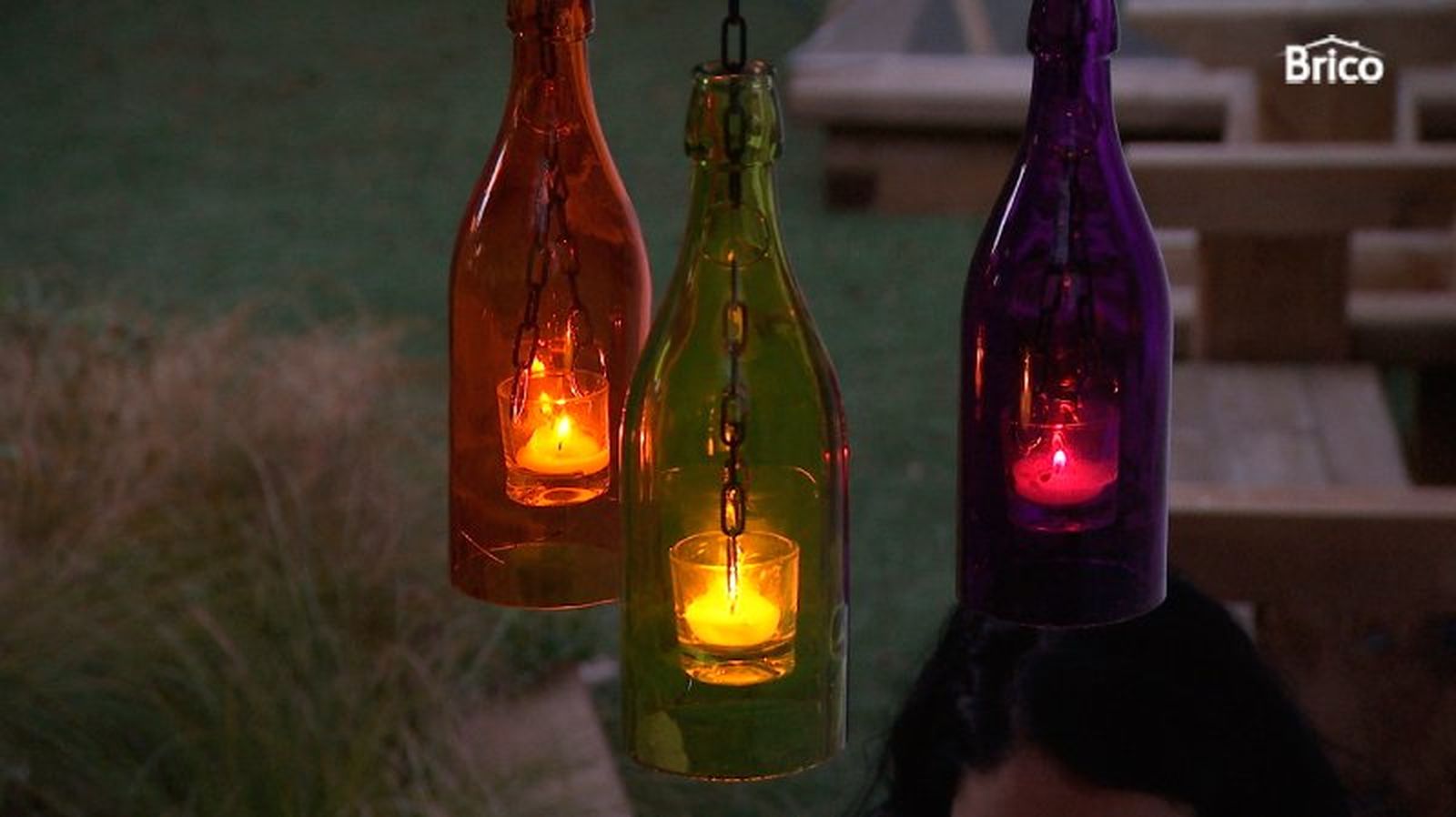Botellas luminosas Botellas luminosas