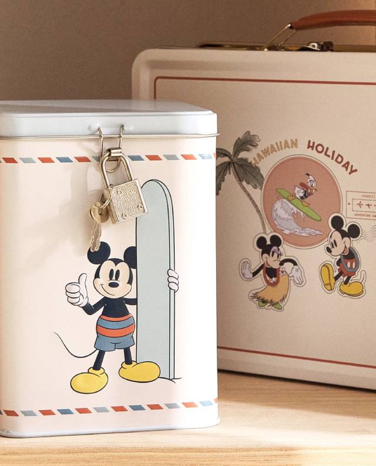 caja metal mickey zara home