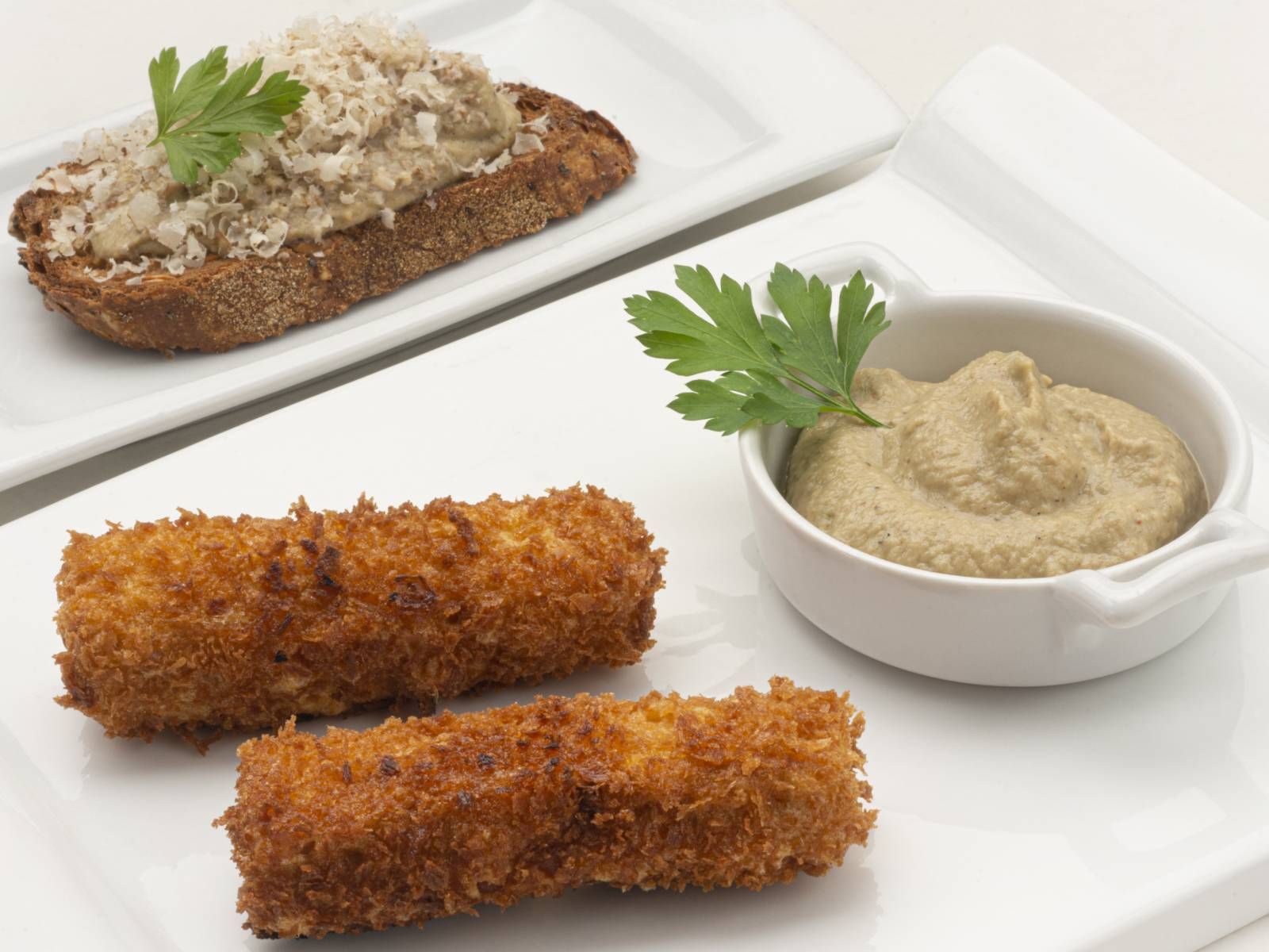 Menú vegetariano de Navidad