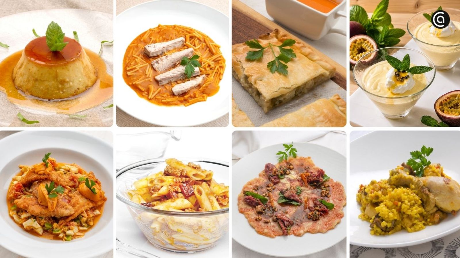 Menú semanal de Cocina Abierta del 31 de agosto al 6 de septiembre