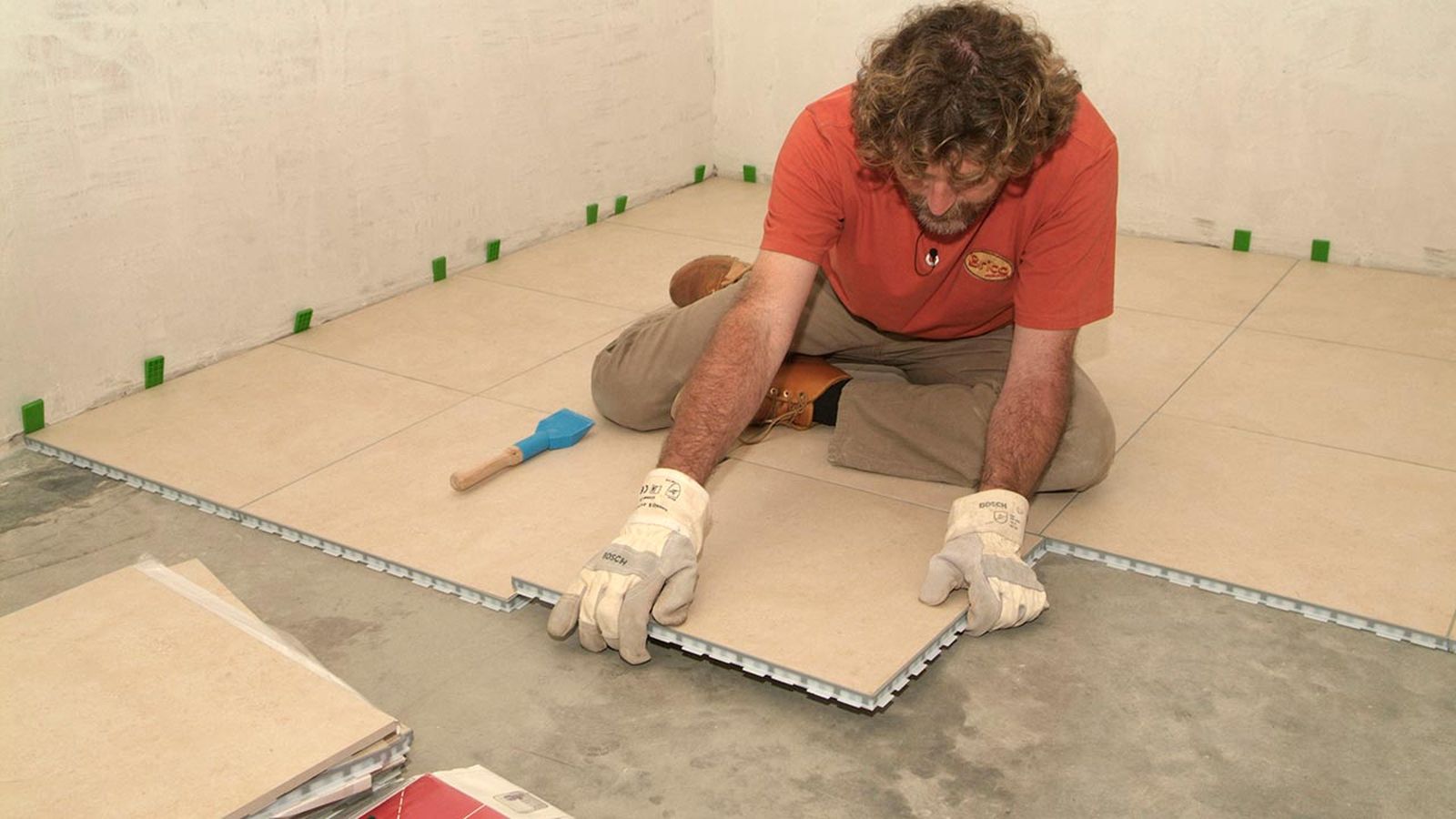Revestir suelo con gres sin obra paso 12 Revestir suelo con gres sin obra paso 12