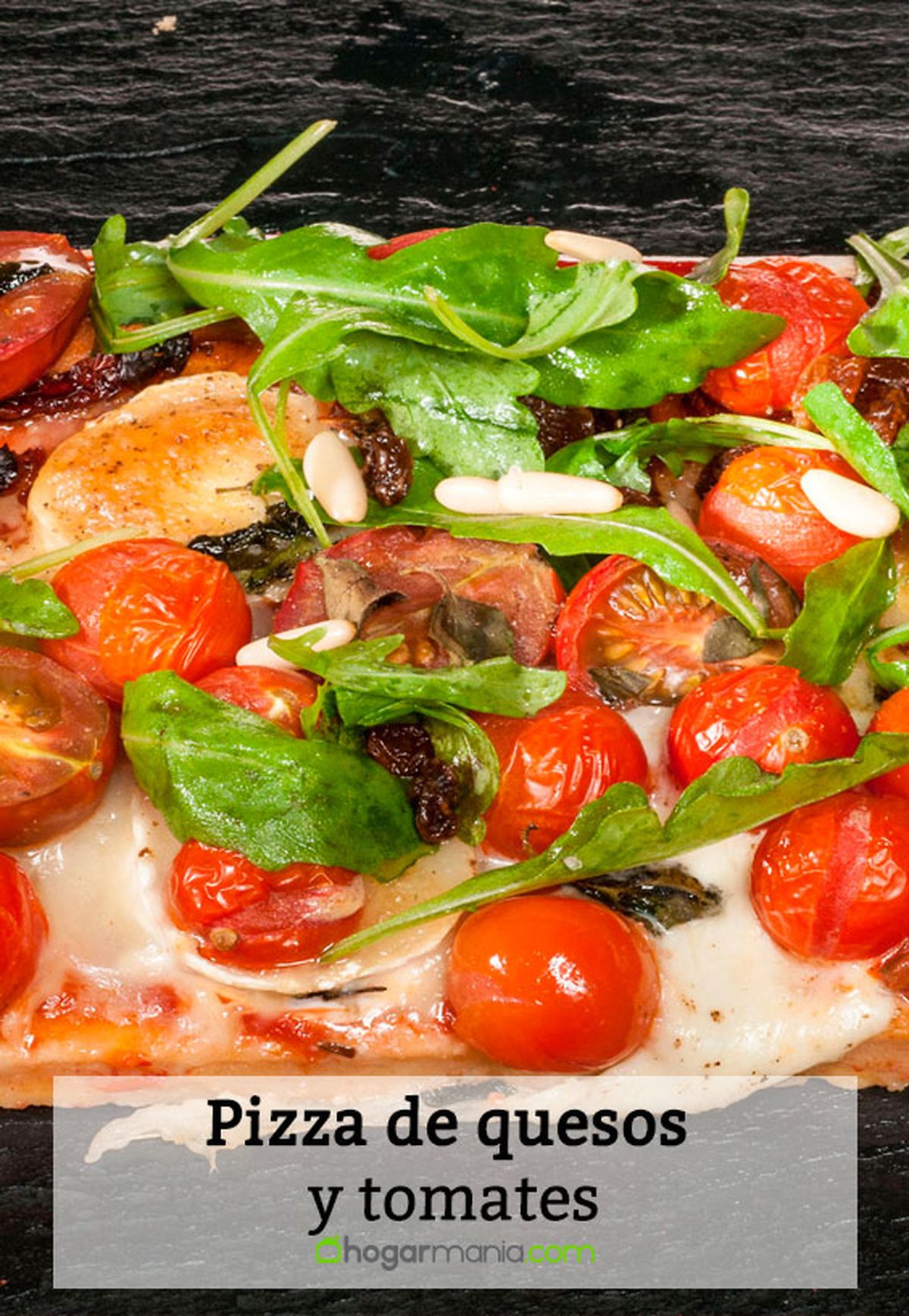 pizza quesos tomates pin