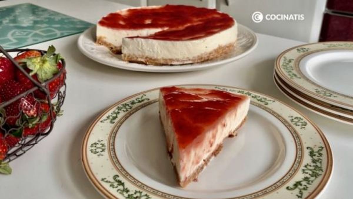 Tarta de queso Philadelphia casera