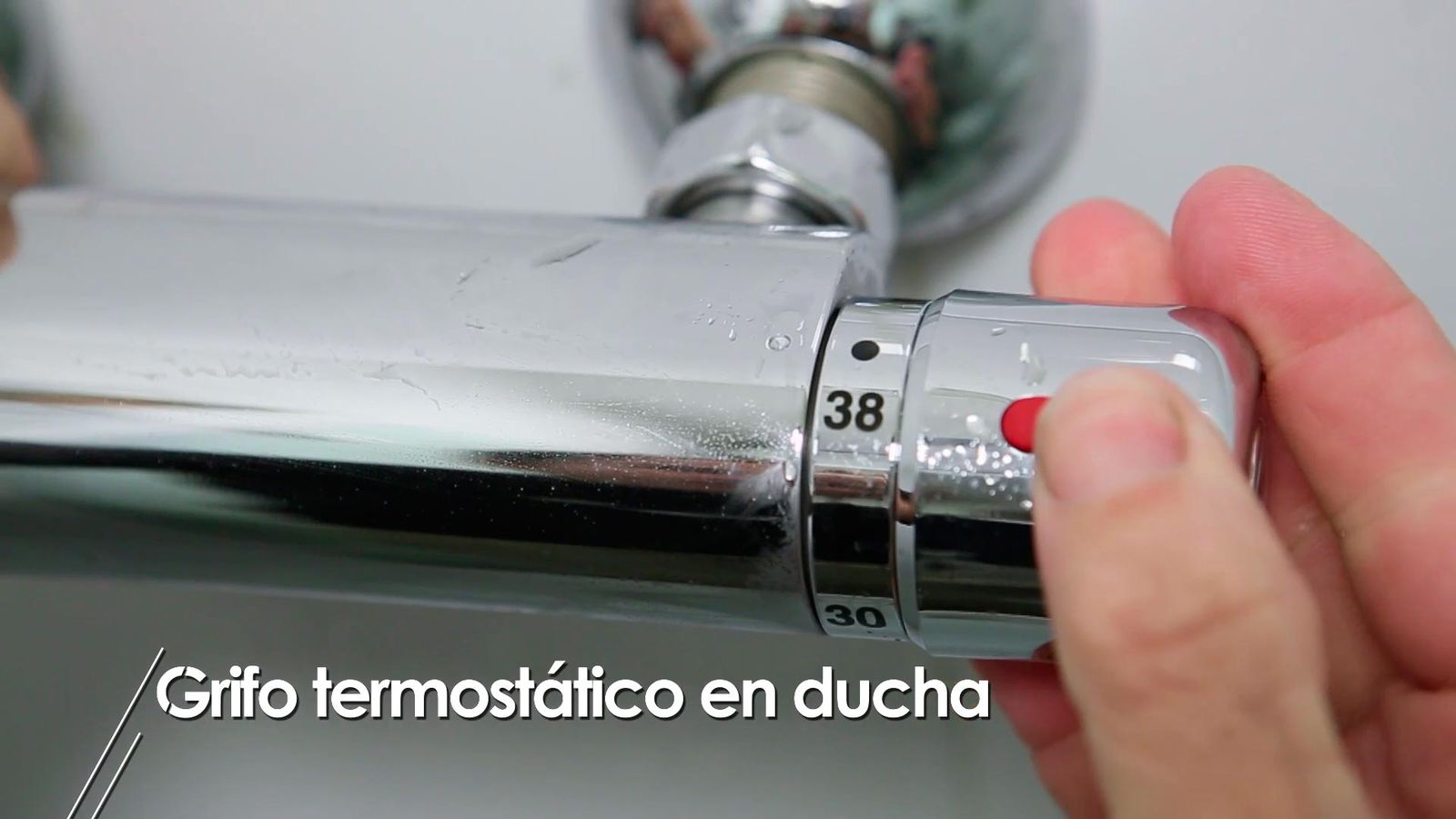 Cómo instalar un grifo termostático en la ducha paso 7 Cómo instalar un grifo termostático en la ducha paso 7