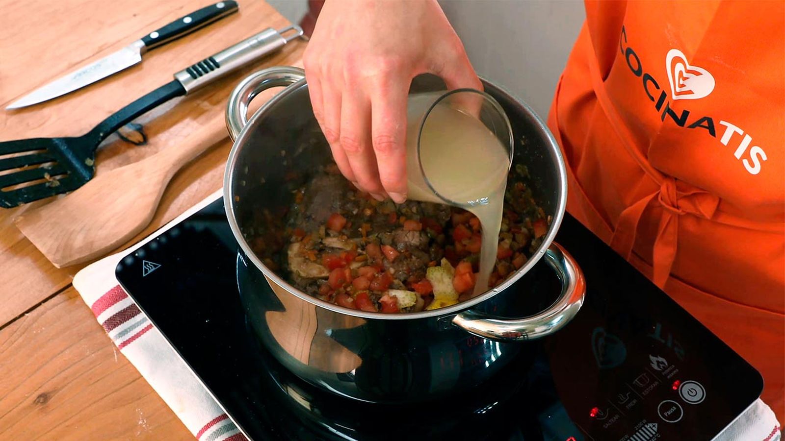 Receta de osobuco a la milanesa paso 4 Receta de osobuco a la milanesa paso 4