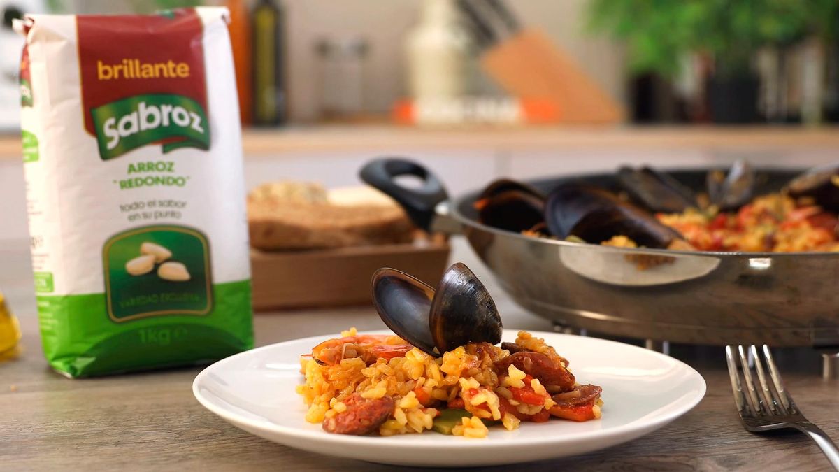 Receta de paella mixta   paso 6