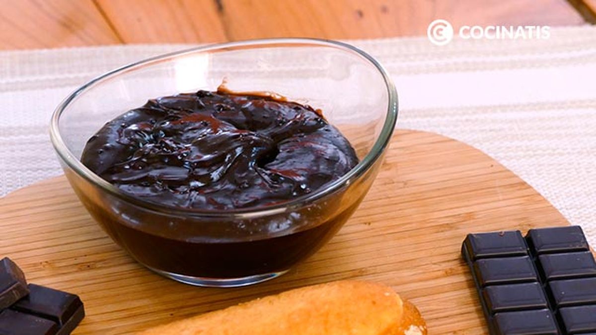 Receta de fudge de chocolate  paso 6