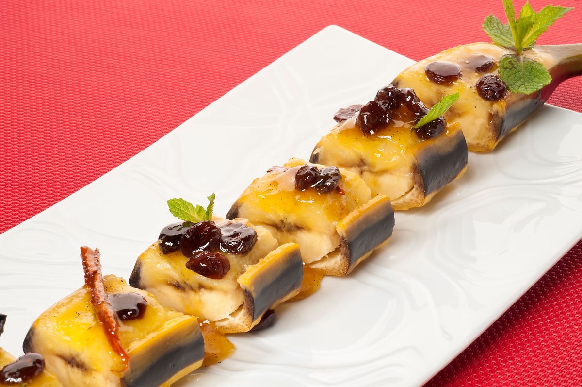 200 (1016) Platano a la plancha con especias xl