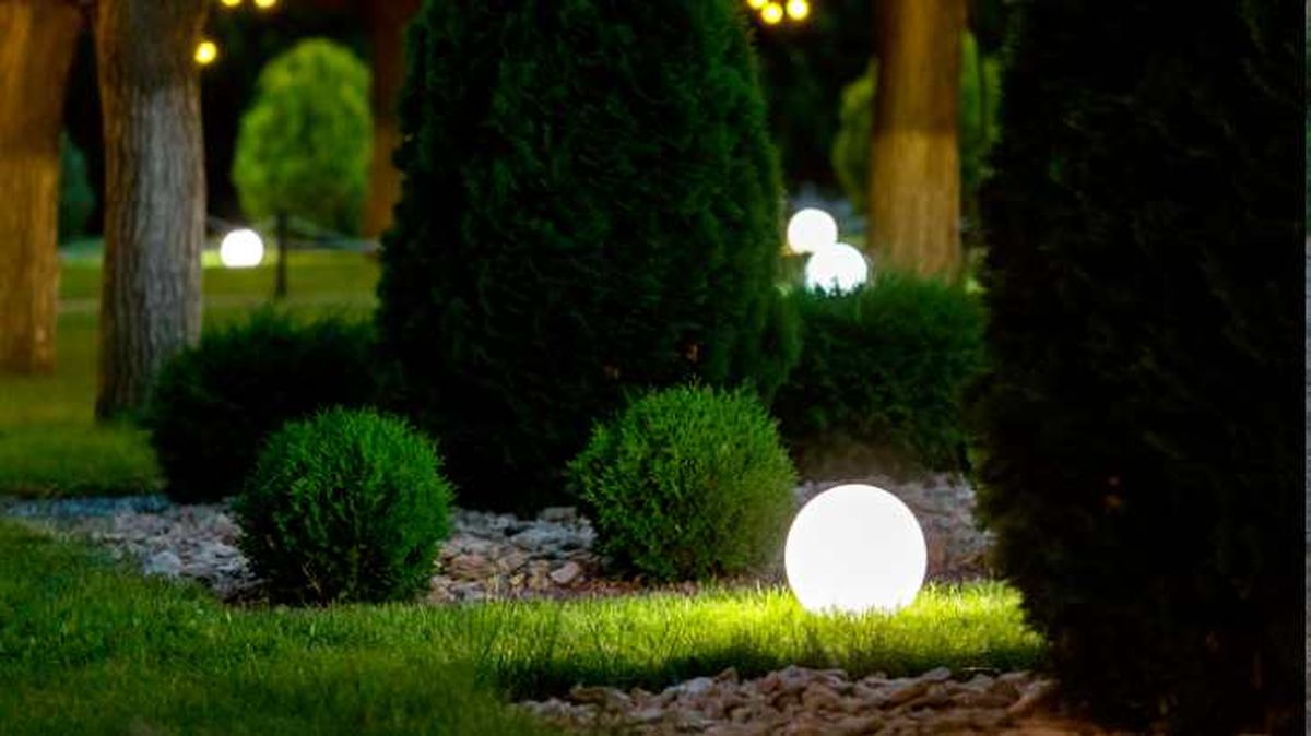 Lámparas luminosas redondas