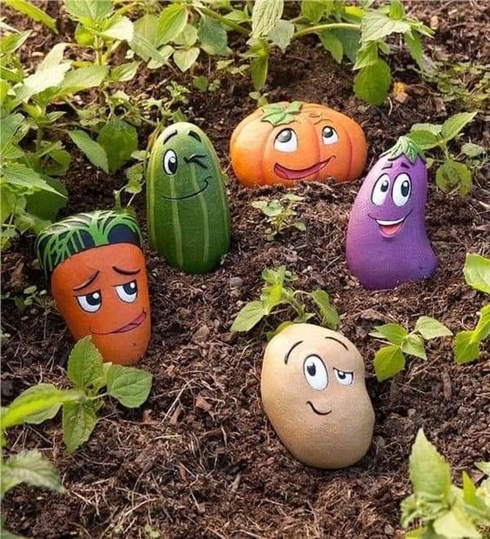 piedras pintadas jardin verduras pinterest piedras pintadas jardin verduras pinterest