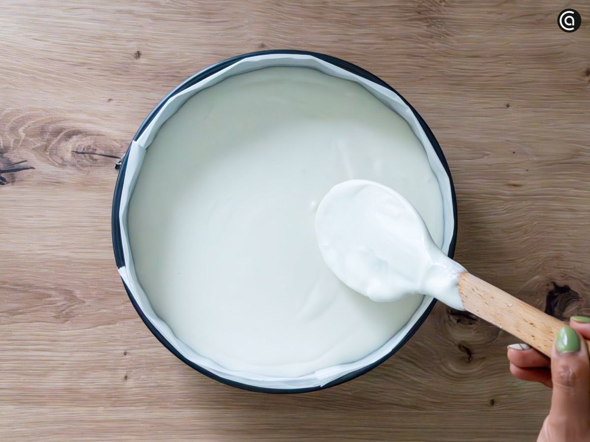 Guarda la tarta en la nevera