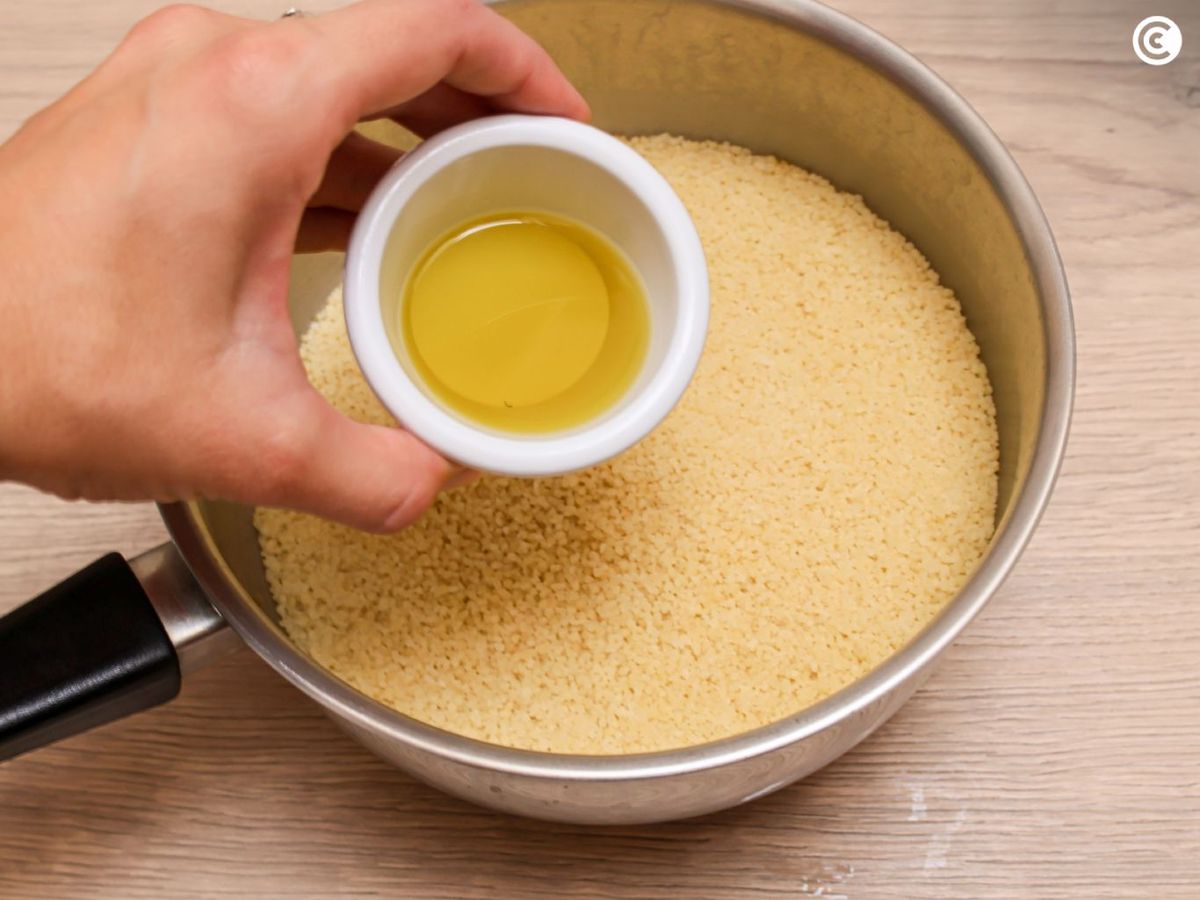 Cocer el cuscús para acompañar con verduras