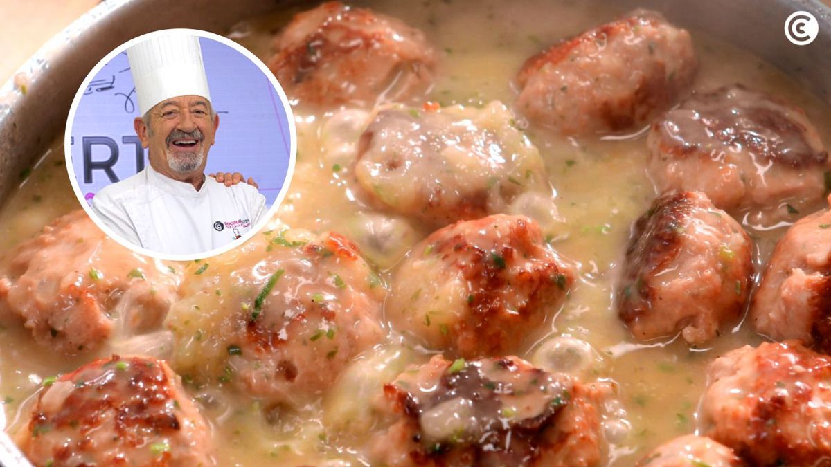 Truco de Karlos Arguiñao para hacer albóndigas más jugosas