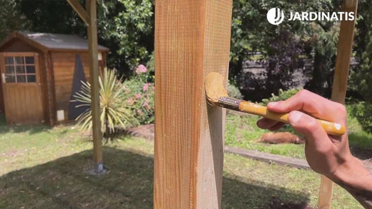 mantenimiento pergola de madera en kit nortene
