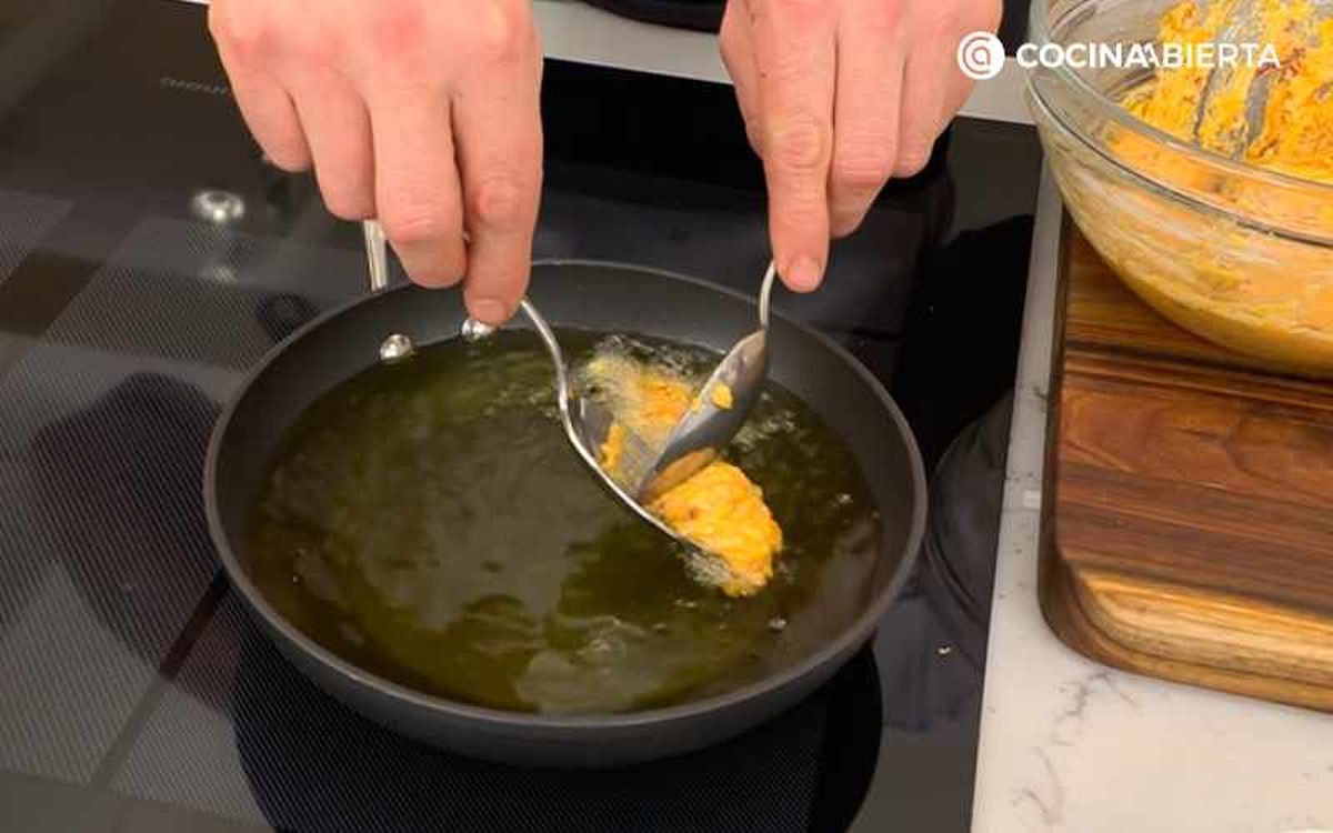Cocina los fritos de calabaza
