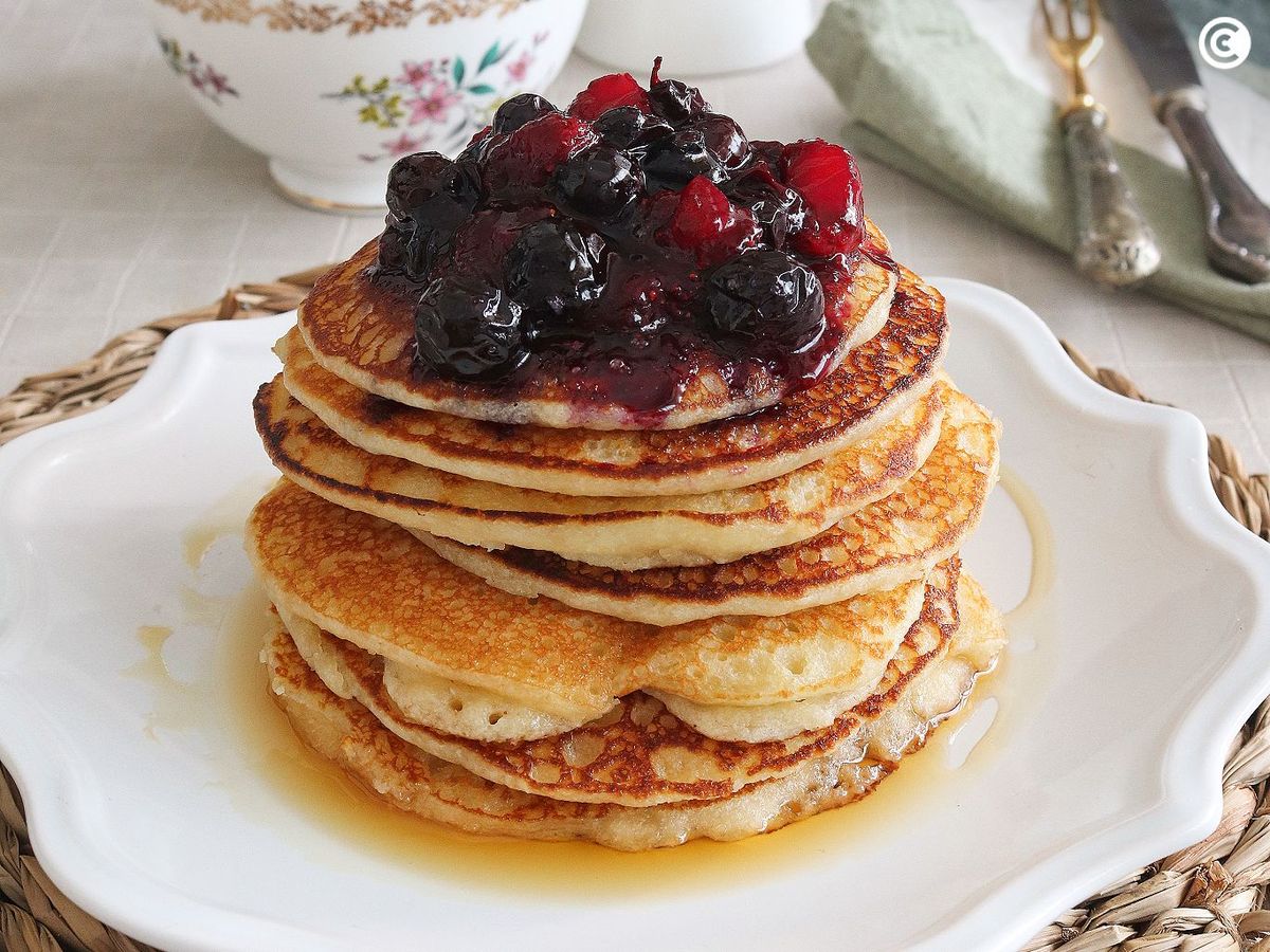 Tortitas sin gluten esponjosas