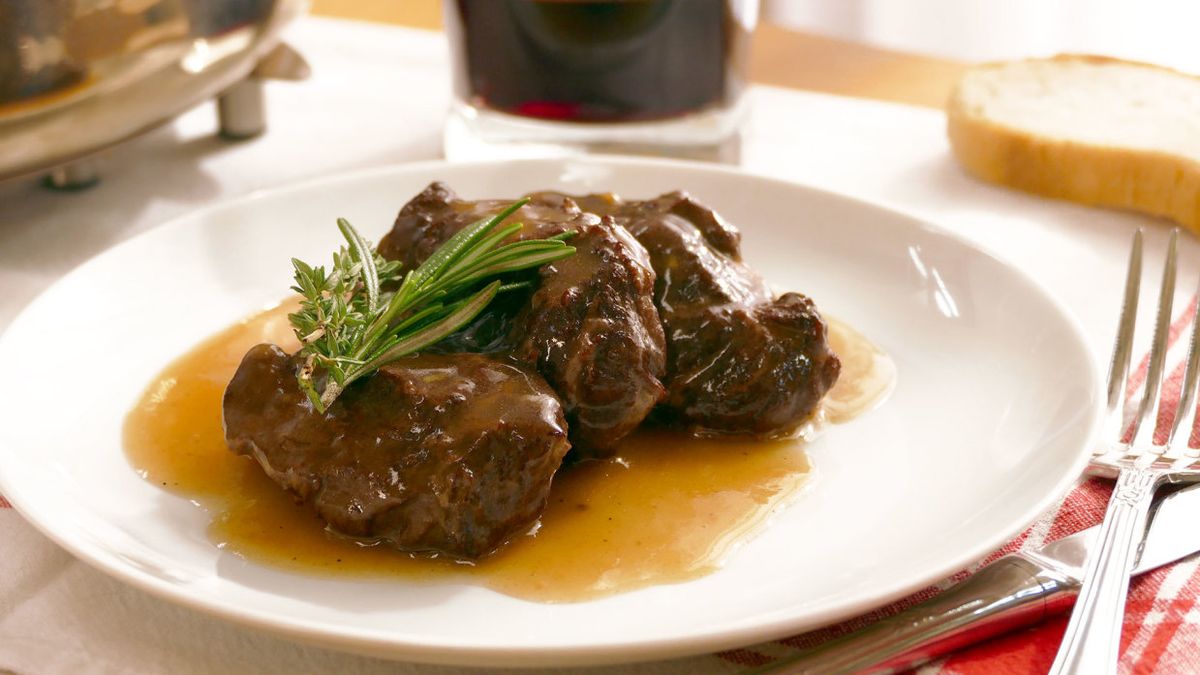 Carrilleras de cerdo al vino tinto