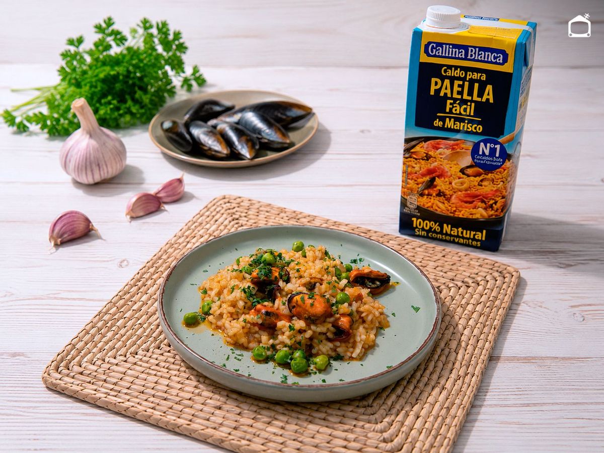 Receta de arroz con mejillones