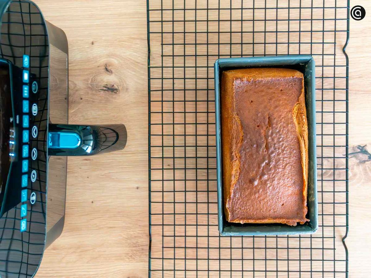 bizcocho en freidora de aire receta paso5